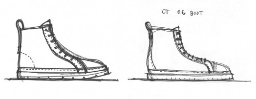 524x203 Converse Chuck Taylor Boot Concepts By David Whetstone Conceptkicks - Chuck Taylor Sketch