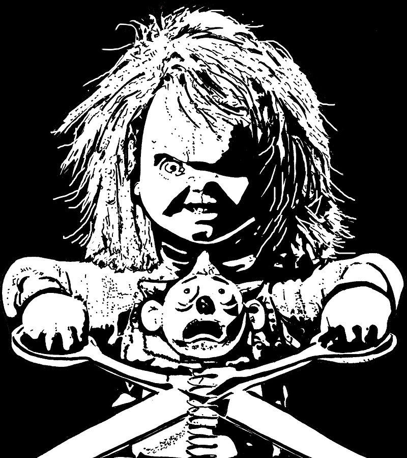 800x899 Chucky Doll Drawing - Chucky Doll Sketch