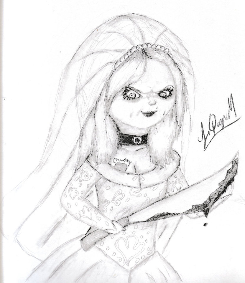 831x961 Chucky Doll Coloring Pages - Chucky Doll Sketch