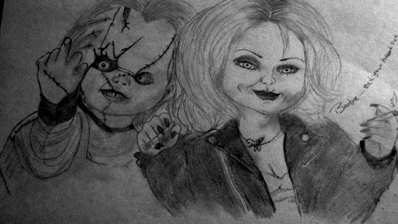 Chucky Sketch At Explore Collection Of Chucky Sketch 6397