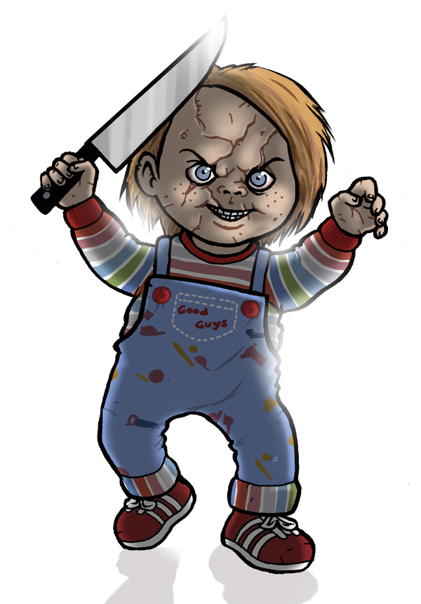 chucky doll cartoon