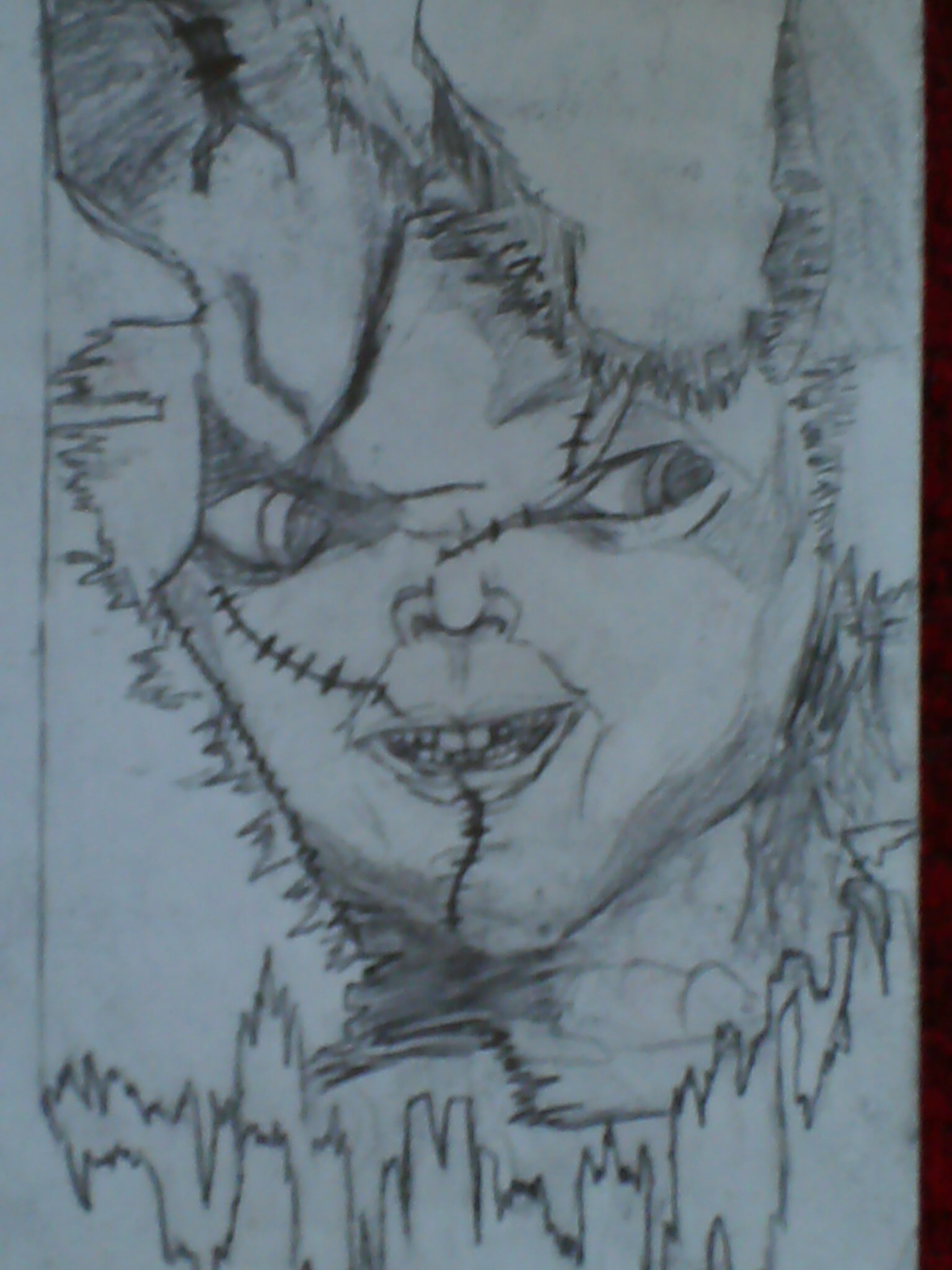 1536x2048 Artstation - Chucky Sketch