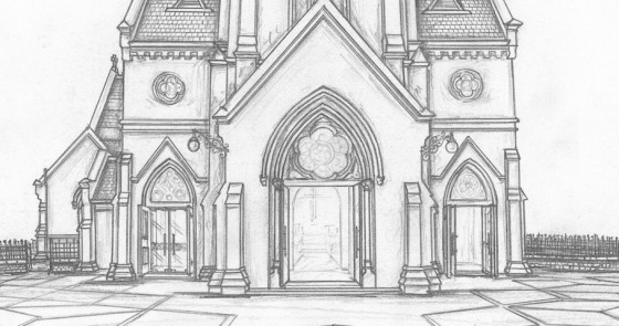 560x295 Church Sketches - Church Sketch