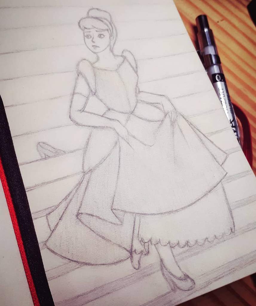 857x1024 Cinderella Sketch Disney Amino - Cinderella Sketch