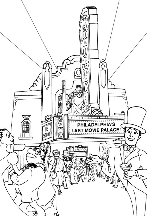 490x720 Movie Palaces And Hanging Out In Dalat Michaelbencik - Cinema Sketch