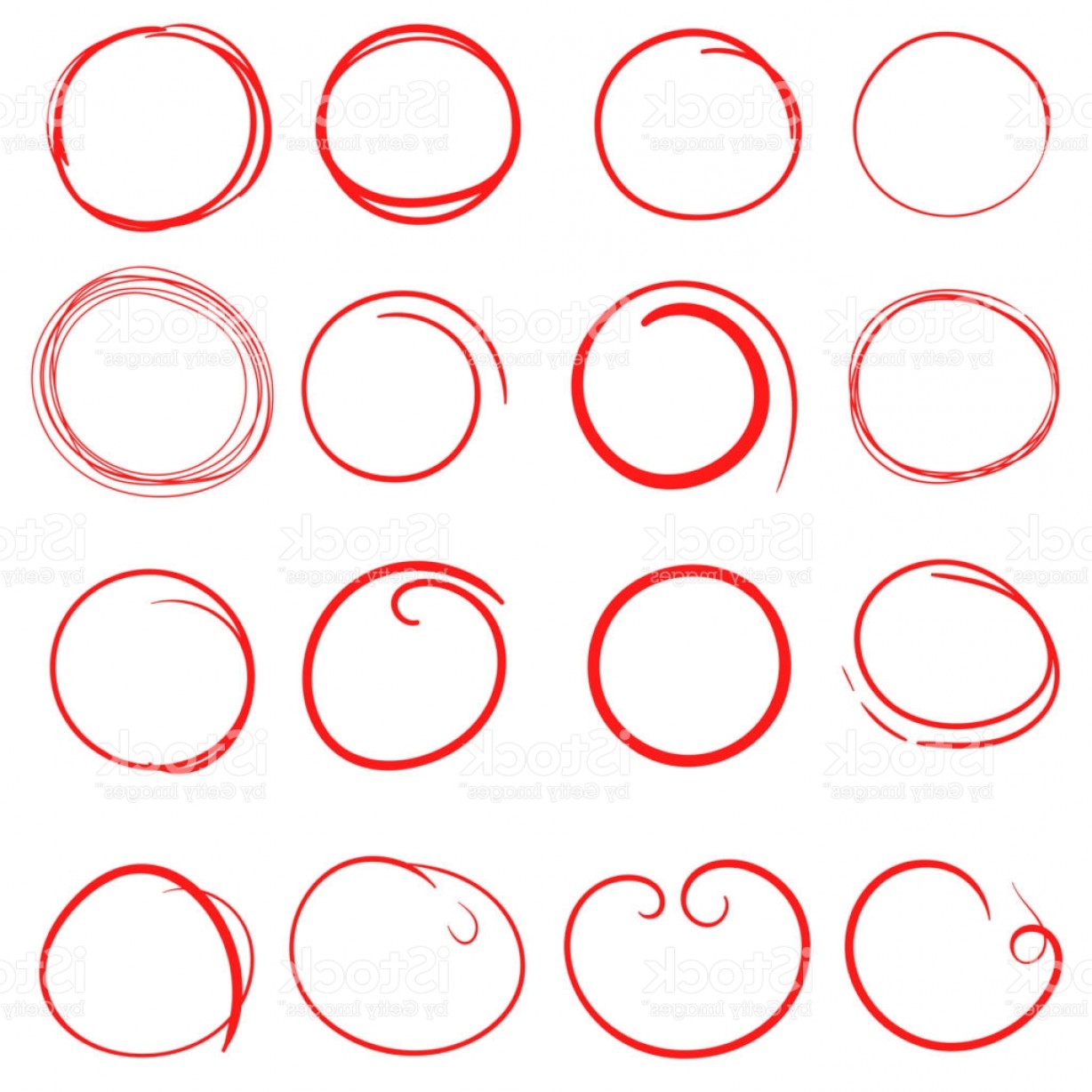 Нарисовать кольцевой круг