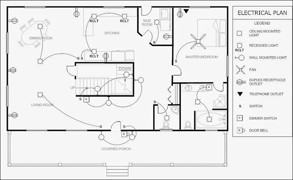 600x370 Electrical Drawing Electrical Circuit Drawing Blueprints - Circuit Sketch