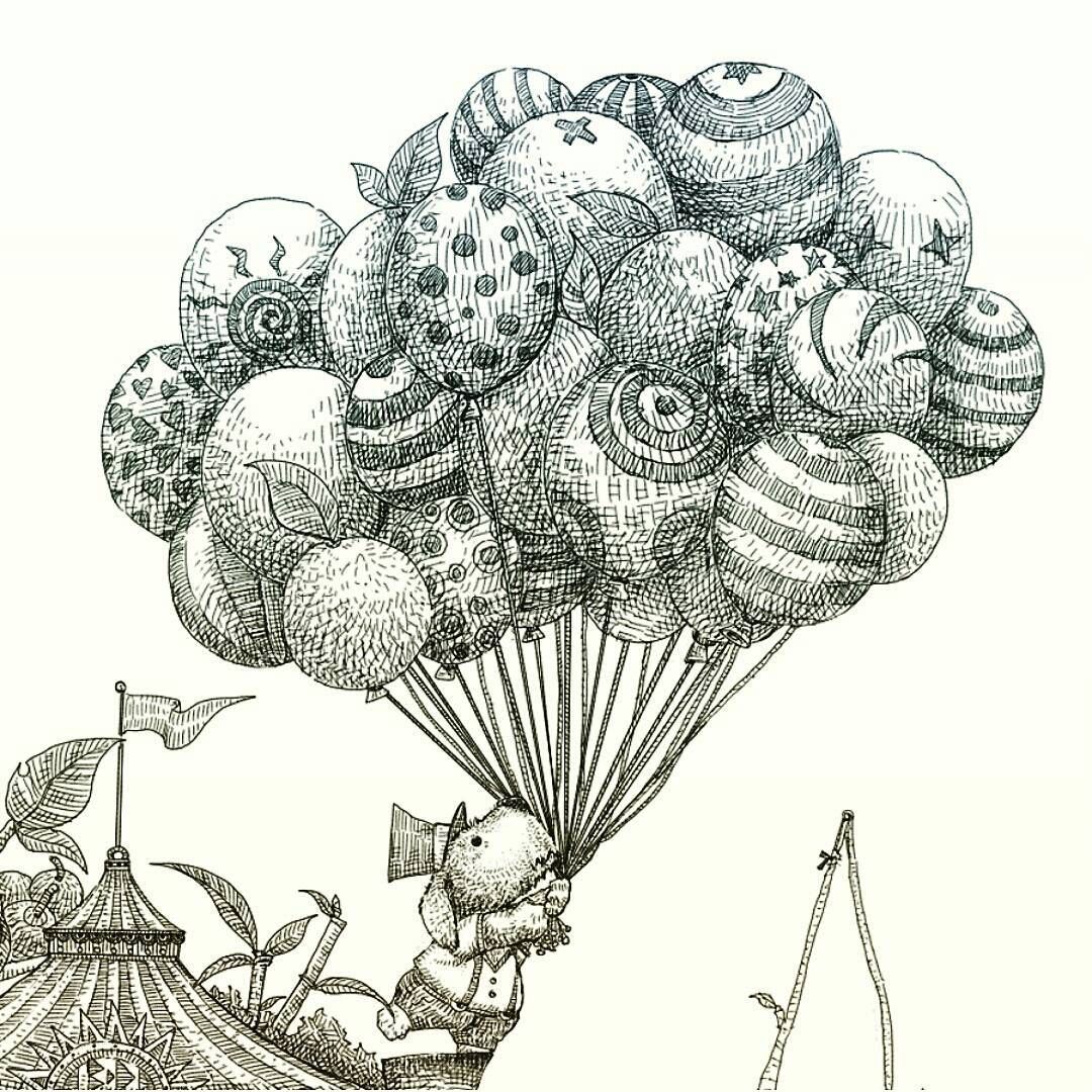 1080x1080 - Circus Sketch