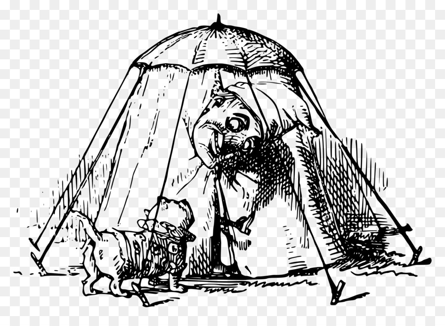 900x660 Drawing Clown Cartoon - Circus Tent Sketch