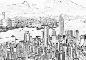 300x210 Pencil Drawings Of Cityscapes City Pencil Drawing At Getdrawings - City Pencil Sketch