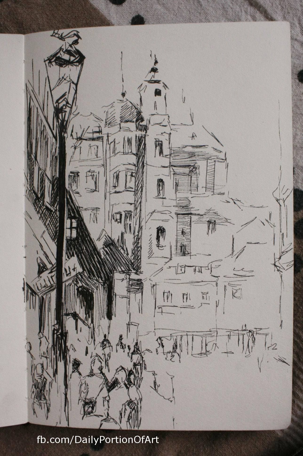 1288x1936 Daria Kucharczyk - City Sketch