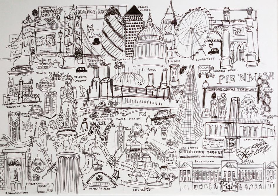 946x666 City Sketch - City Sketch