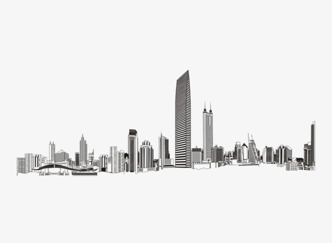 650x476 City Silhouette, City, Sketch, Building Png And Psd File For Free - City Sketch