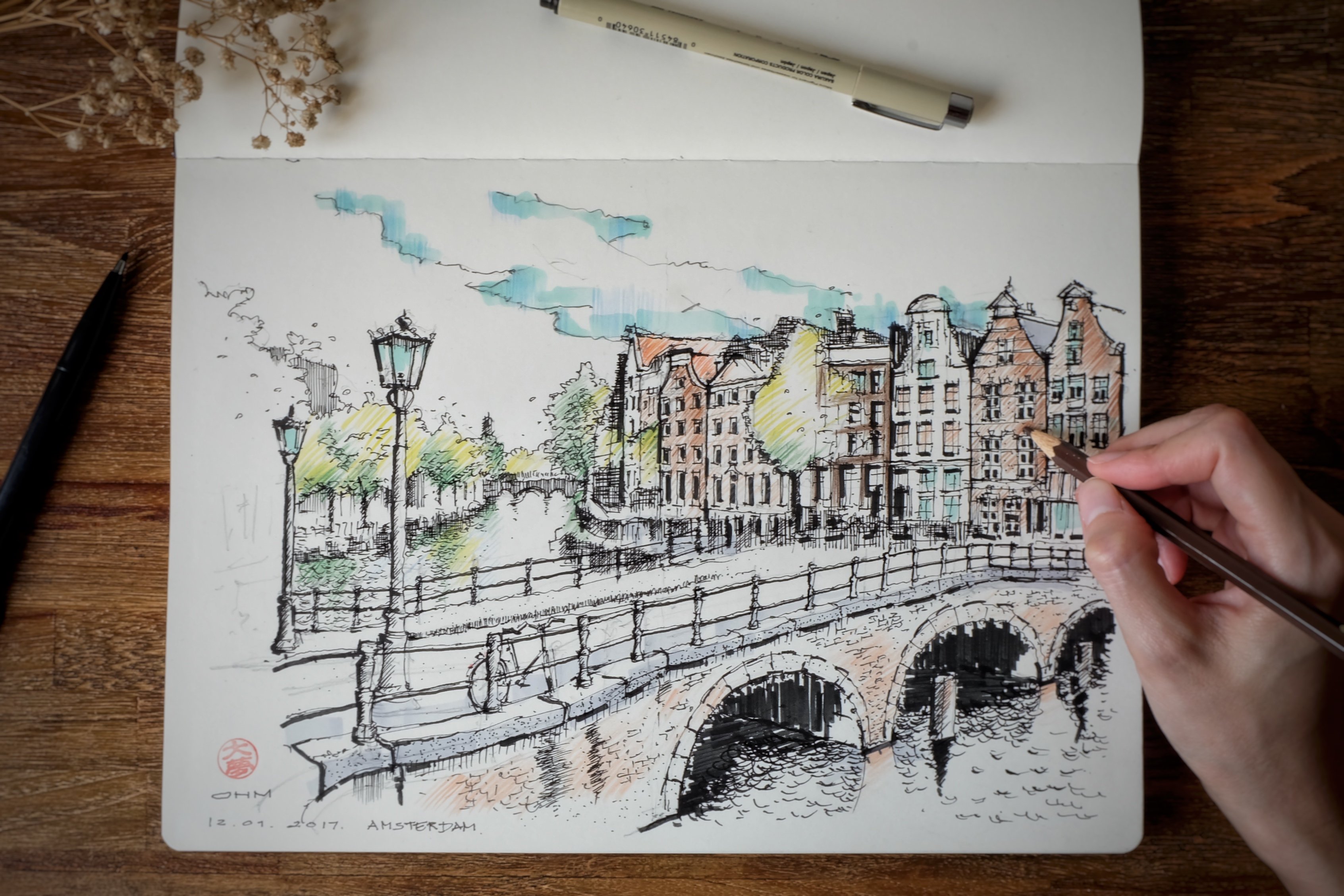 3385x2257 City Sketching Workshop - City Sketch