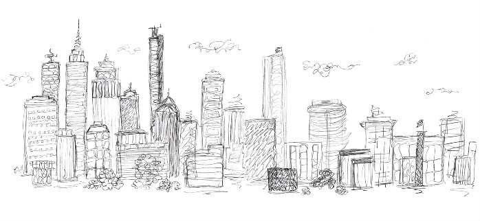 698x322 Broken Box Designs Blog Cityscape Sketch - Cityscape Sketch