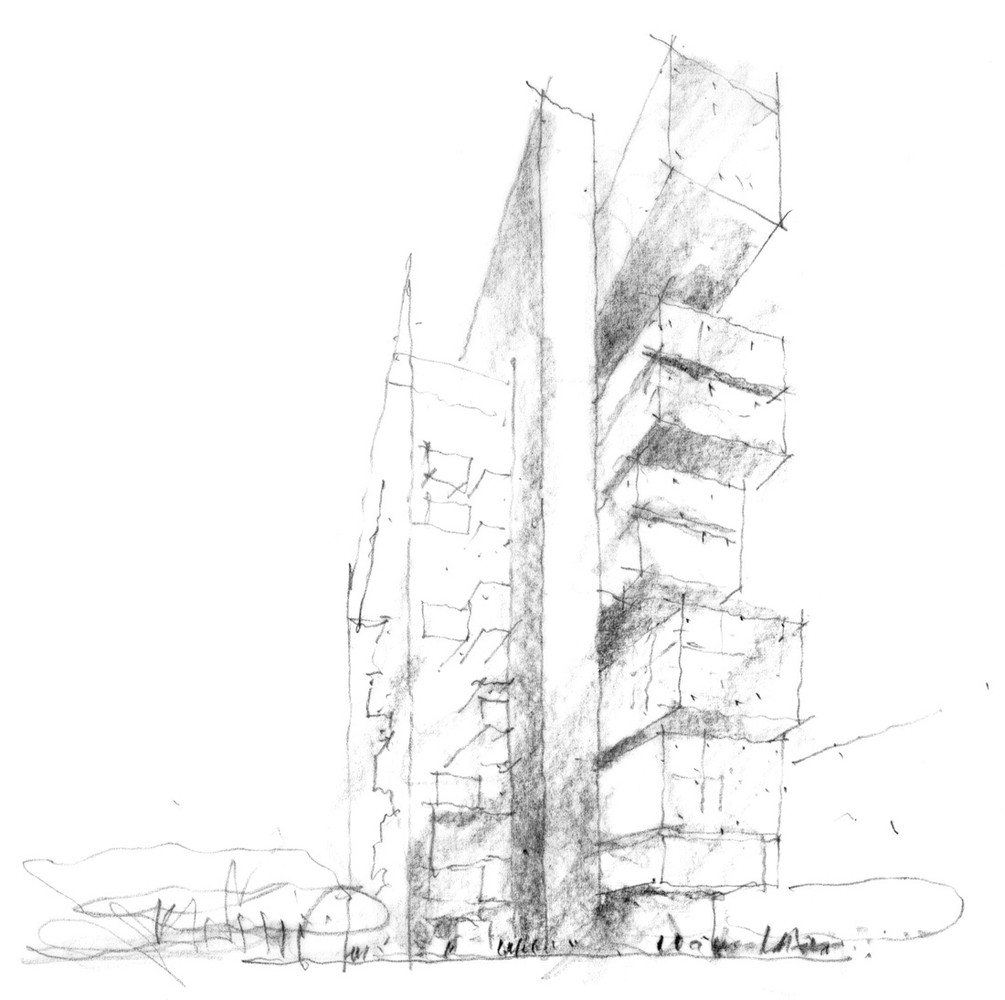 1005x1000 Gallery Of Manchester Civil Justice Centre Denton Corker - Civil Sketch