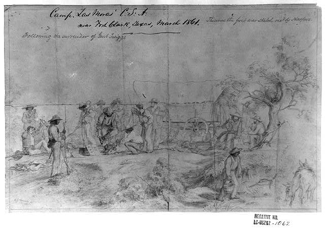 640x449 The Picket The American Civil War 1861 1865 Some Sketches Of The - Civil War Sketches
