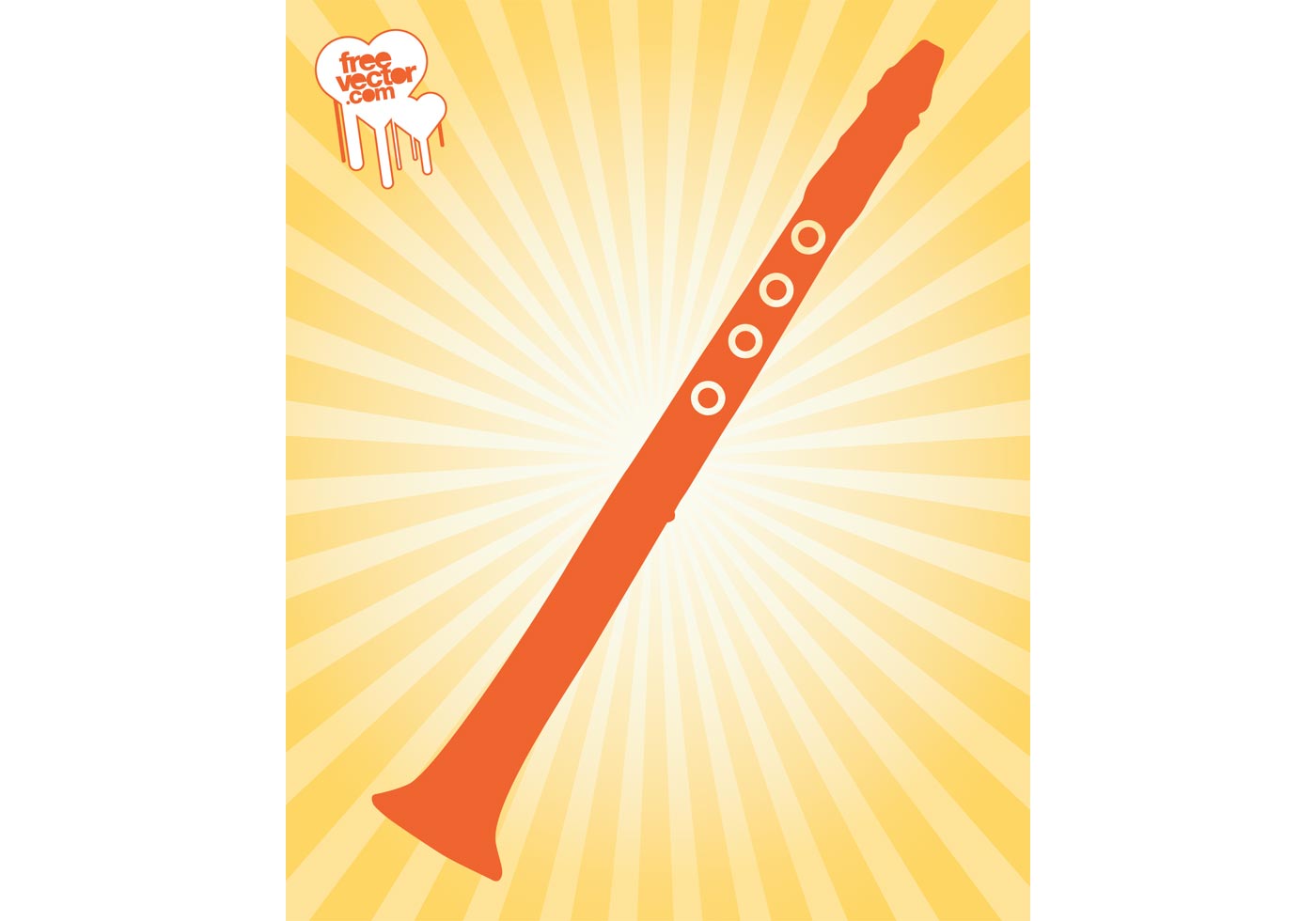 1400x980 Clarinet Free Vector Art - Clarinet Sketch