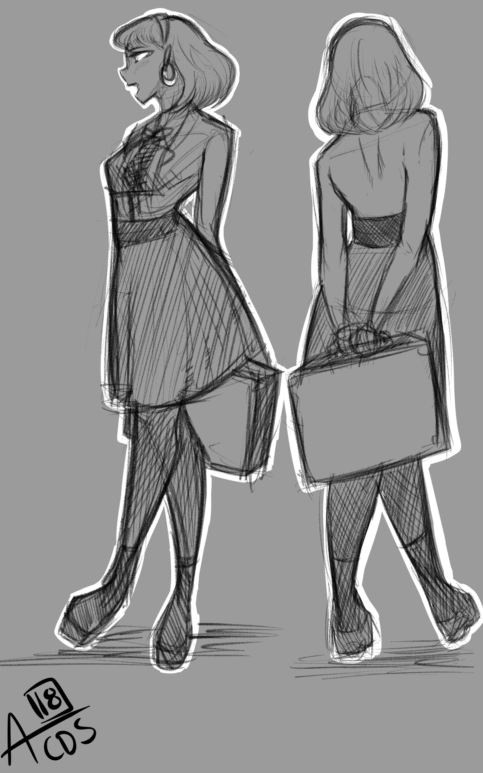 1600x2560 Pre Packaging Class Sketches - Class Sketch