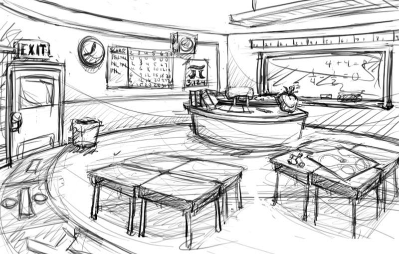 806x509 Sketches Fairy Life - Class Sketch