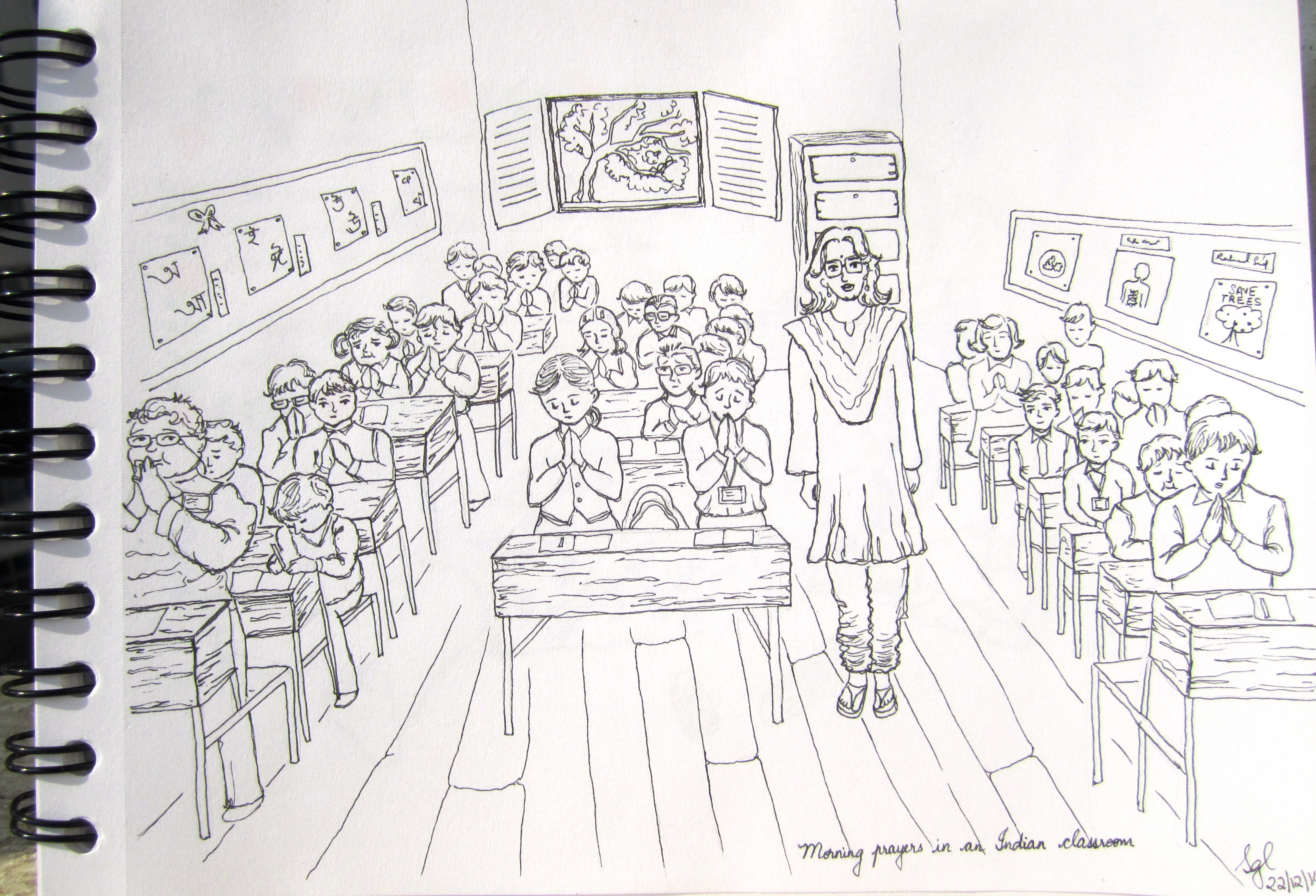 4161x2834 Sketches Shalinee In India - Class Sketch