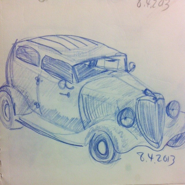 640x640 Drawing - Classic Doodle Sketch