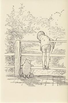 236x358 Vintage Pooh Prints For Nursery... Already Done! ) Busky - Classic Winnie The Pooh Sketches