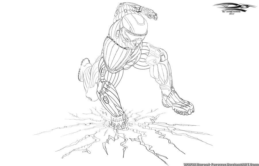 900x576 Crysis - Clean Sketch