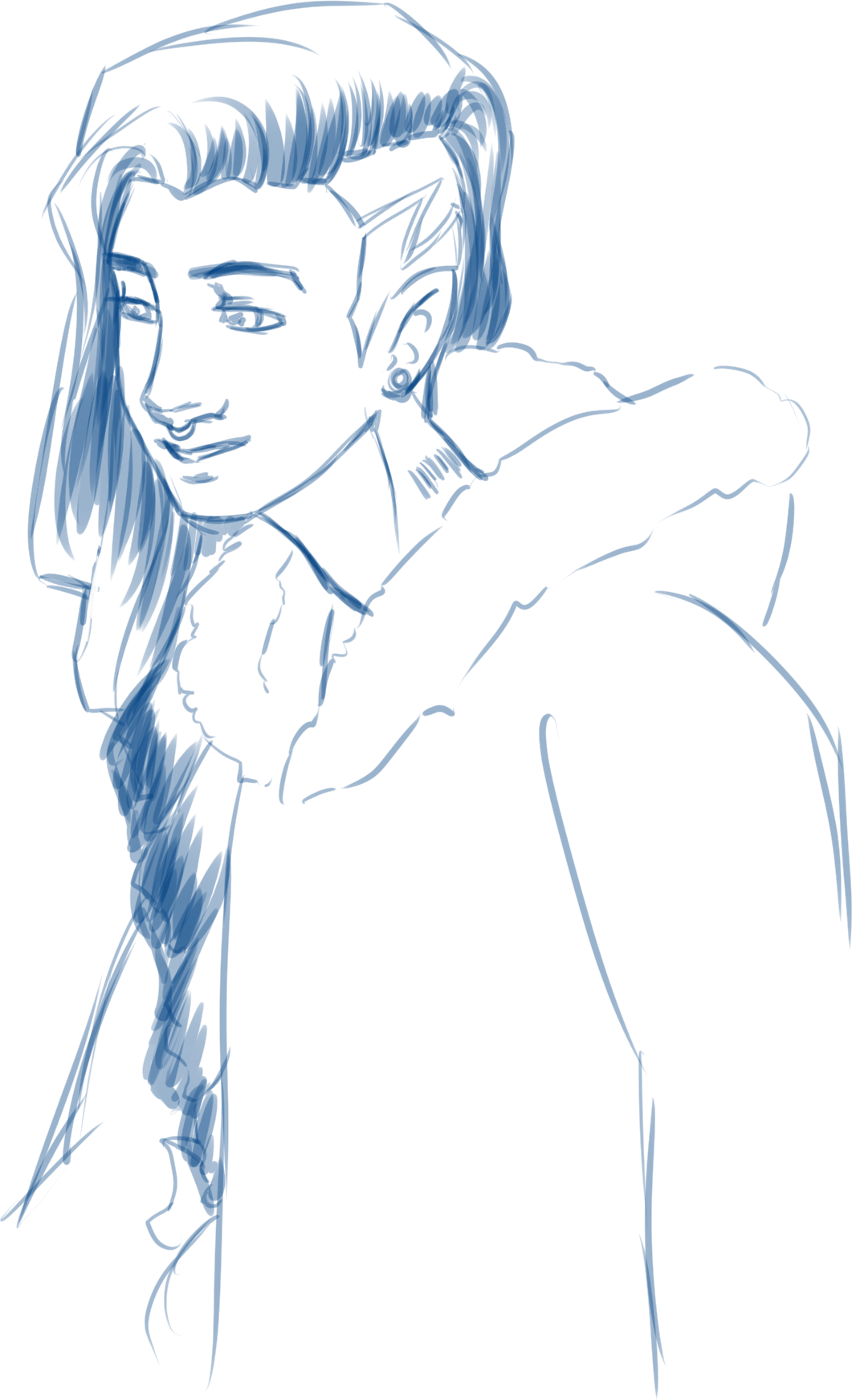 1061x1743 Digital Clean Sketches On Storenvy - Clean Sketch