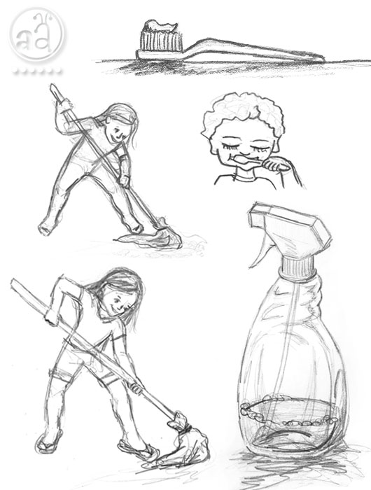 530x700 Sketchy Sunday Clean Artsy Ants - Clean Sketch