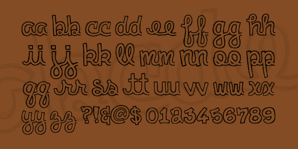 1024x512 Clementine Sketch Font 1001 Fonts - Clementine Sketch