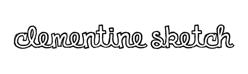 500x150 Clementine Sketch Free Font Wedding Etc. Sketch - Clementine Sketch