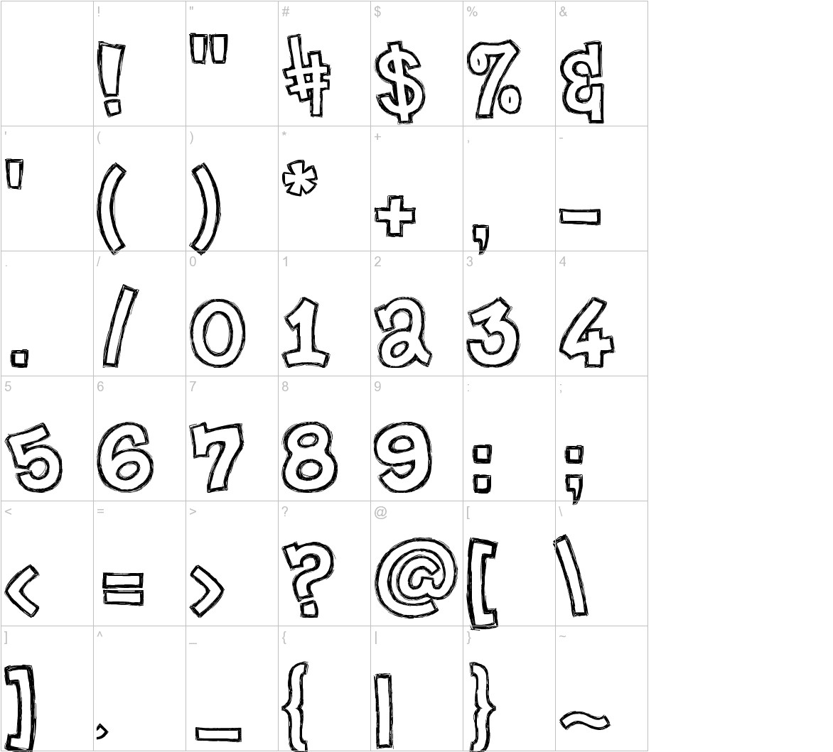 1172x1059 Clementine Sketch Font - Clementine Sketch