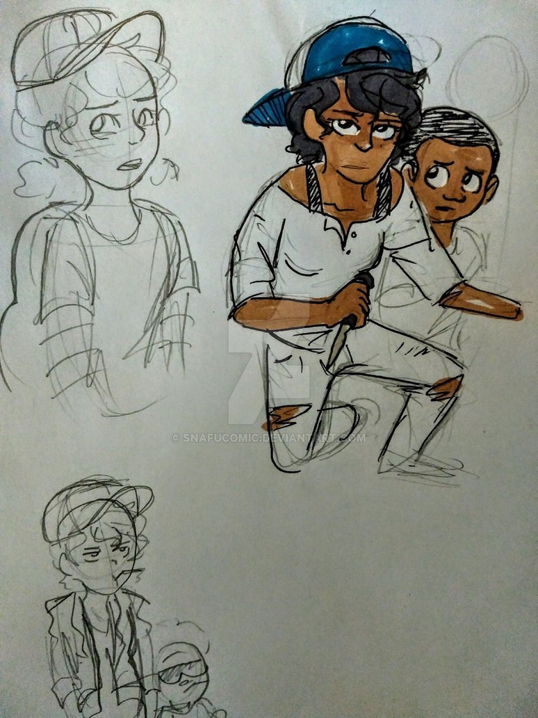 774x1033 Clementine Sketch By Snafucomic - Clementine Sketch