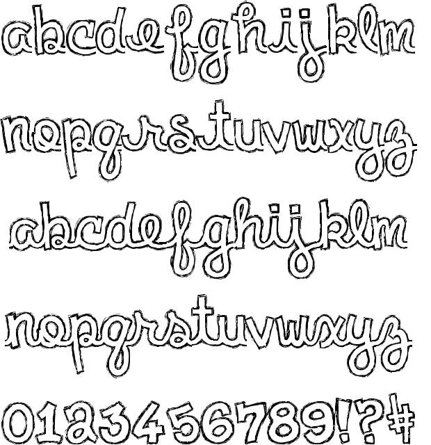 620x640 Clementine Sketch Font By Teagan White - Clementine Sketch Font
