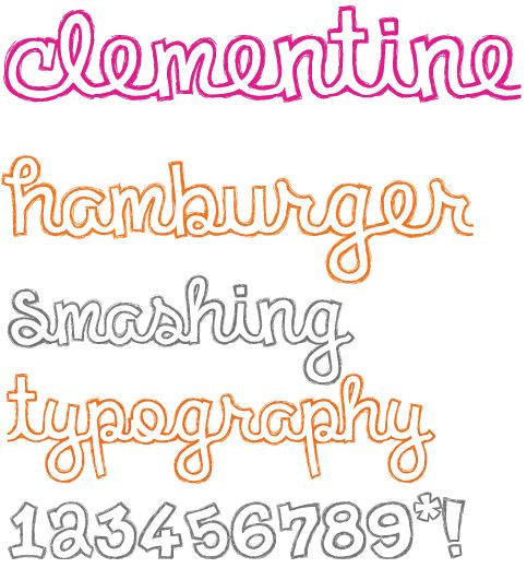 483x520 55 Beautiful Fonts To Jazz Up Your Designs High Quality Amp Free - Clementine Sketch Font