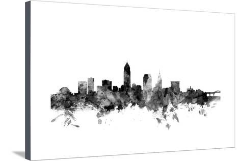 473x316 Cleveland Ohio Skyline Prints By Michael Tompsett - Cleveland Skyline Sketch