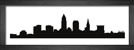 570x214 Heart Shape Vector Sketch Illustration Can Stock Vector 675945268 - Cleveland Skyline Sketch