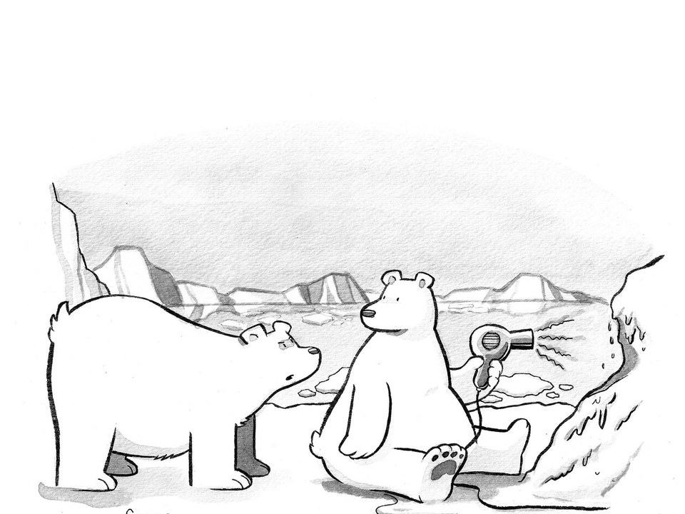 960x720 Daily Cartoon Tuesday, December 1st The New Yorker - Climate Change Sketch