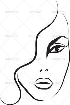 236x352 Easy To Draw Female Faces Beautiful Woman Face Drawing Beautiful - Clip Sketch