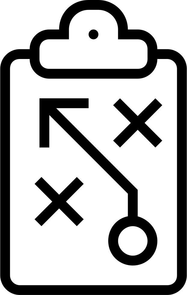 622x980 Clipboard With Game Strategy Sketch Svg Png Icon Free Download - Clipboard Sketch