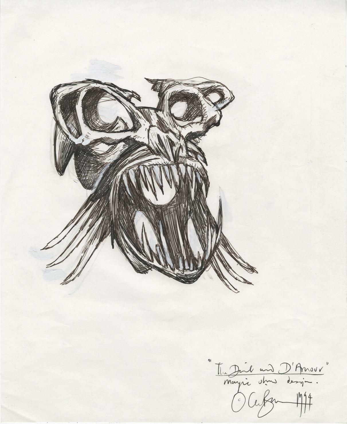 Clive Barker Sketches at PaintingValley.com | Explore collection of ...