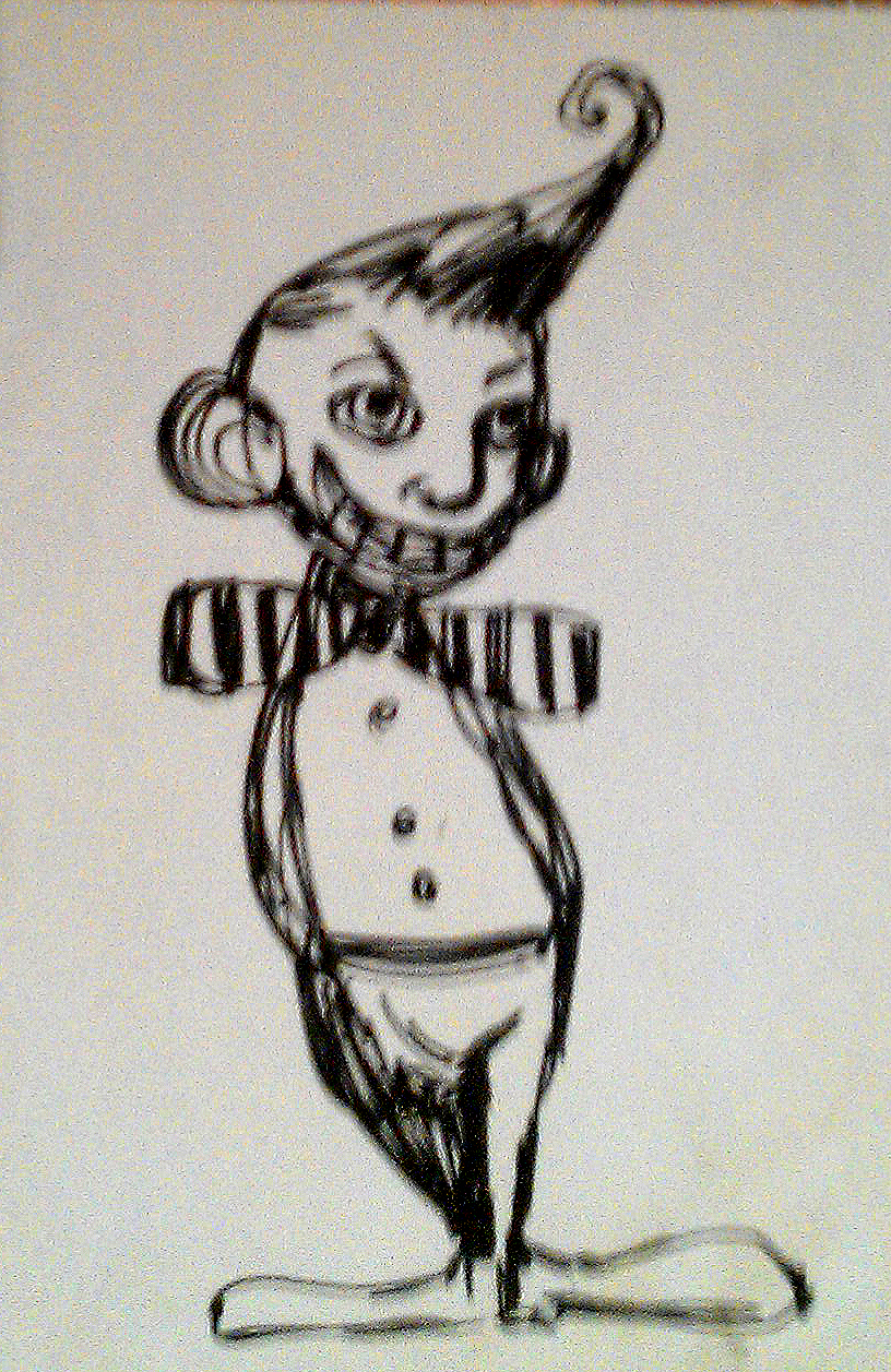 816x1257 Commexo Kid Sketch By Clivebarker - Clive Barker Sketches