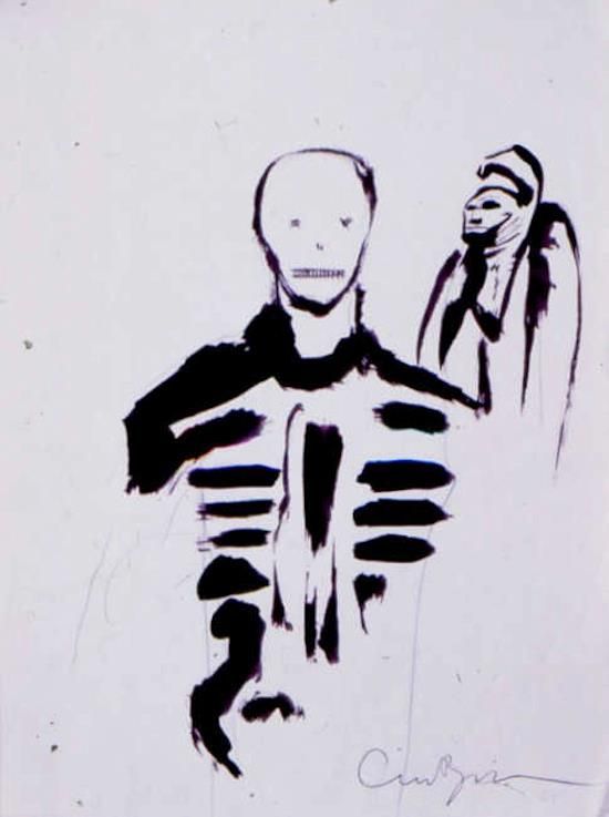 550x737 Original Clive Barker Sketch Of Buttonface Nightbreed Artsy - Clive Barker Sketches