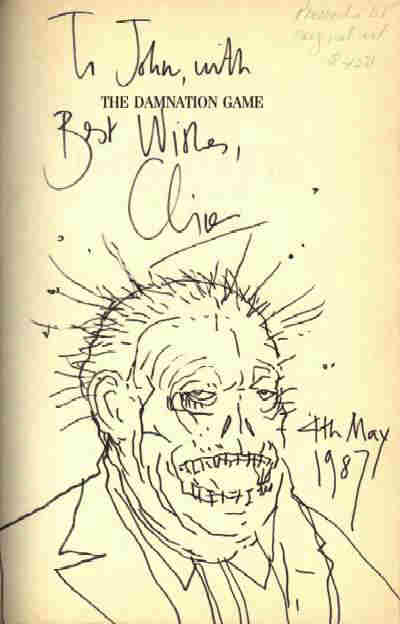 400x624 The Official Clive Barker Website - Clive Barker Sketches