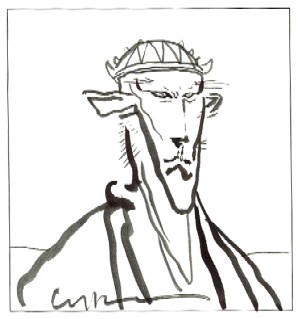 300x319 The Official Clive Barker Website - Clive Barker Sketches