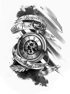 236x314 Resultado De Imagem Para Clock Tattoo Designs Tattoo Designody - Clock Tattoo Sketch
