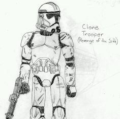 236x233 Clone.troopers Collection Sketch Cards (Of All Kinds - Clone Trooper Sketch