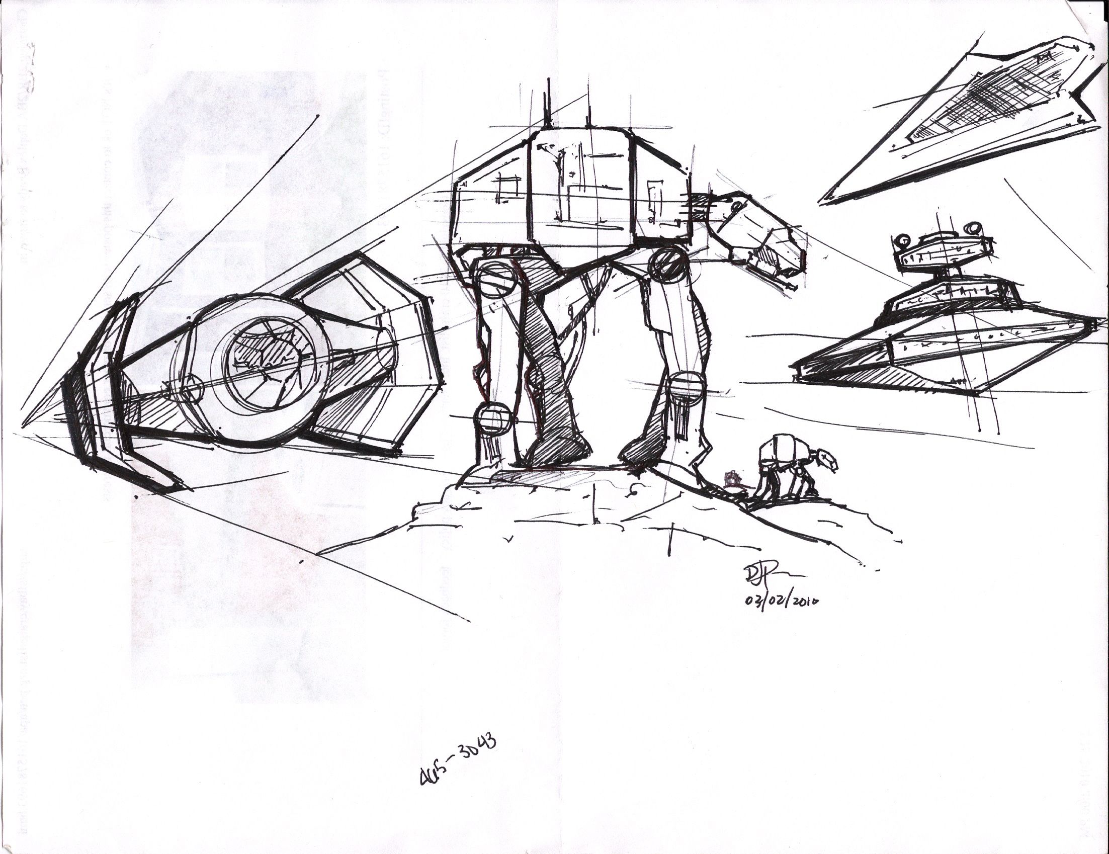 2205x1698 Star Wars Imperial Vehicles Sketches. Star Wars Badassery - Clone Wars Sketch