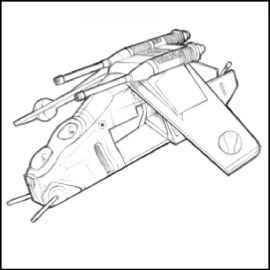 270x270 Star Wars Sketch Ship - Clone Wars Sketch